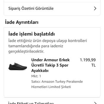 Denizbank, Amazon.com.tr'de Ki Ürün İadesini Kredi Kartıma Yansıtmadı