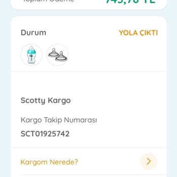 Ebebek Sipariş Teslim Edilmedi