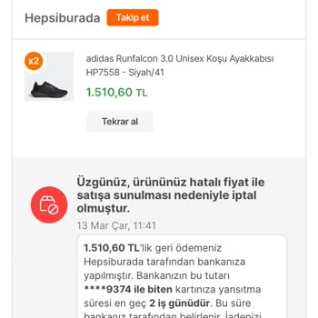 Hepsiburada Siparişin Habersiz Ve Haksız İptali