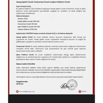 Aktif FX Yatırım Vaadiyle Kaybettiğim Binlerce Dolar