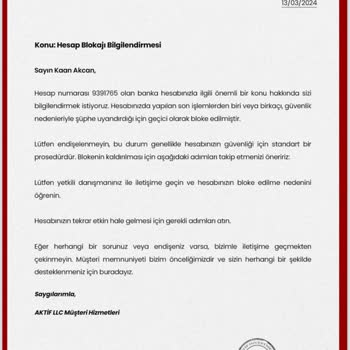 Aktif FX Yatırım Vaadiyle Kaybettiğim Binlerce Dolar