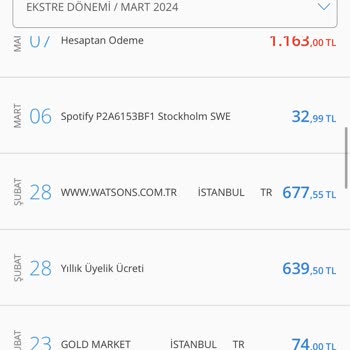 Denizbank Ekstre Yanlış Kesilmiş