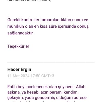 Paribu İki Haftadır Paramı Göndermiyor.