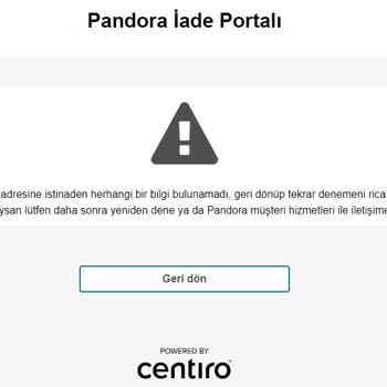 Pandora Mücevher Siparişimi İptal Edemiyorum