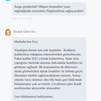 Kullanılmış Kod Hayal Kırıklığı: Kabasakalonline Destek Maratonu