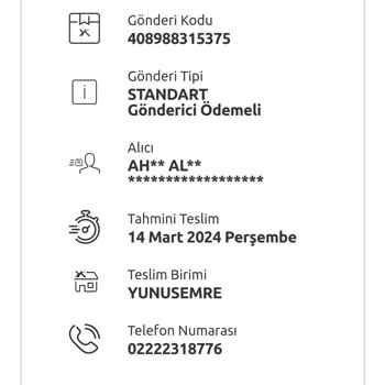 Yurtiçi Kargo Kargo Şikayeti Sorumsuzluk