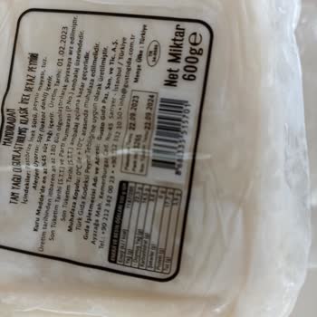 Getir Bozulan Beyaz Peynir