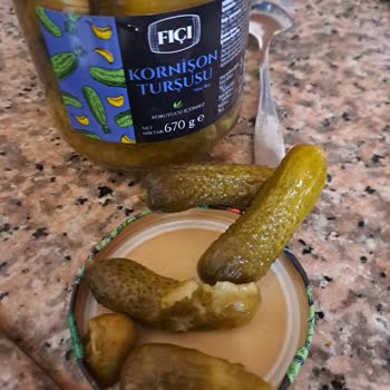 BİM Fıçı Kornişon Turşusu Bozuk
