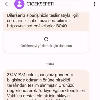 Kahramanmaraş Çiçek Sepeti Şikayet