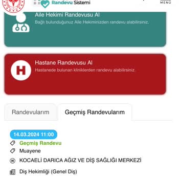 Darıca Ağız Ve Diş Sağlığı Merkezi Diş Hekimi Randevusu Ve Tedavi Şikayetleri