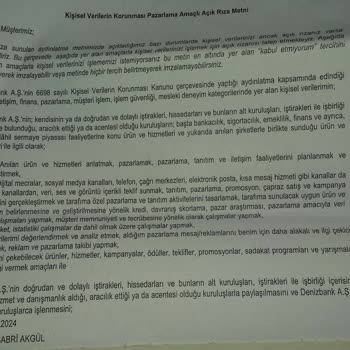 Denizbank Şubesin De K. V. K. Alma Yöntemi