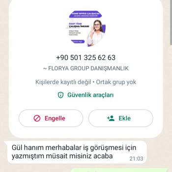 İş Bulma Vaadiyle Dolandırıcılık Gizliliğim Ve Kimlik Bilgilerimin Korunması Talebim