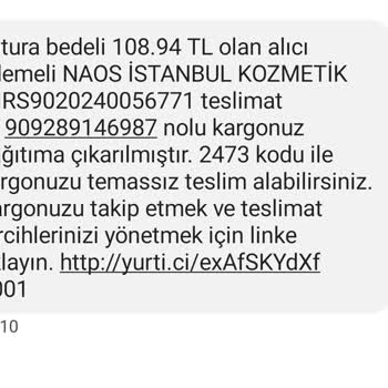 Bioderma Naos Star Puanla Alınan Siparişe 108 Tl Kargo Ücreti Çıktı