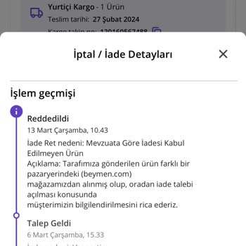 N11 Mi Store İade Gönderdiğim Ürüne El Koydu