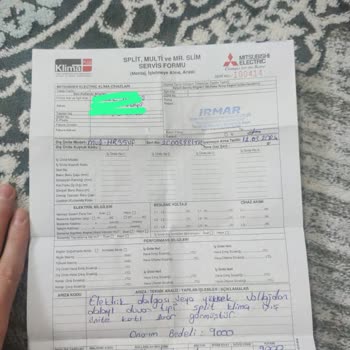 Mitsubishi Electric Klima Yetkili Servis Mağduriyeti