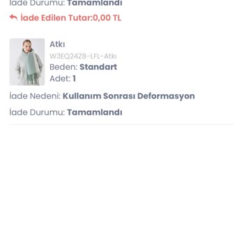 LC Waikiki Kusurlu Kumaş Kullanımı