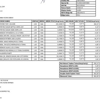 A101 Kapıda Uygulaması Eksik Ürün Ve Eksik Poşet Getiriyor Devamlı