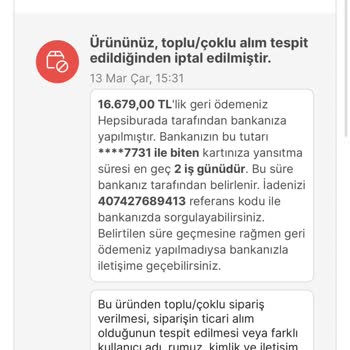Hepsiburada.com Mağdur Etti