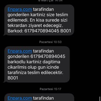 PTT Kurye Banka Kartımı Teslim Etmiyor