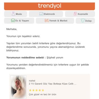 Trendyol'da Ayrımcılık (Yorumları Seçerek Onaylıyor Ve Reddediyorlar)