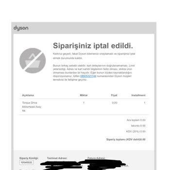 Dyson Pişmanlıktır Almadan Önce Okuyun.