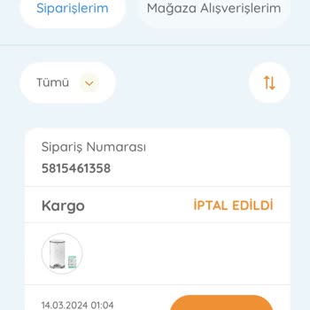 Ebebek İptal İadesi