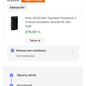 hepsiJET Teslim Edilmeyen Ürün