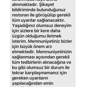 Getir Yemek Pişmanlıktır