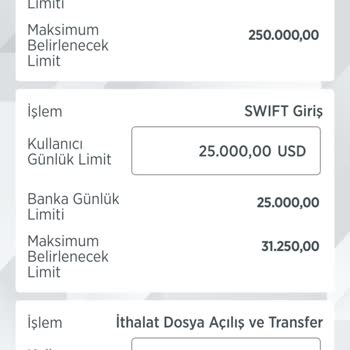 Ziraat Bankası Havale EFT Limit Sorunu