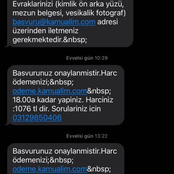 Kamupersonelhaber.com PTT İş Başvurusunda Yanıltıcı Bilgi Ve Ücret Mağduriyeti
