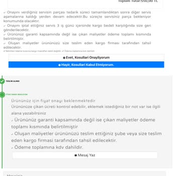 Saat & Saat Saatten Kaynaklı Hata Bana Mal Edilmemeli