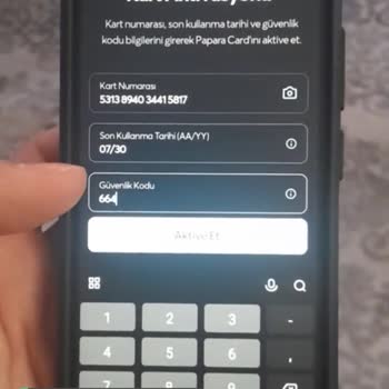 Papara Aktiv Edemiyorum Hesabımı
