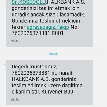 Kuryenet Kargomu Teslim Etmiyor