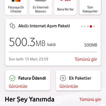 Vodafone Haksız Aşım Ücreti Şoku