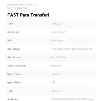 Aurakonsept Siparişim İçin Para İadesi Talebi