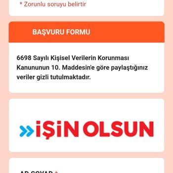İşin Olsun Gizlilik İhlali Sorunu