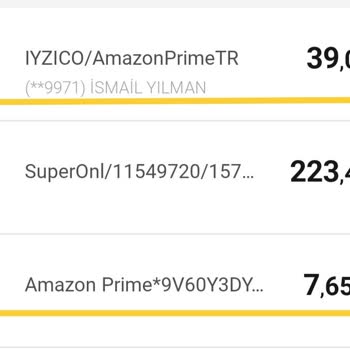 Amazon'dan Çekilen Haksız Ücretler.