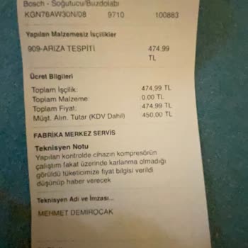 4 Yıllık Bosch Ve Boşa Yapılan Türkiye Sigorta