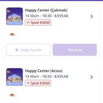Happy Center Happy Acısu Ve Çakmak Siparişimi Göndermediler Yalan Fiyatlı Ürünler