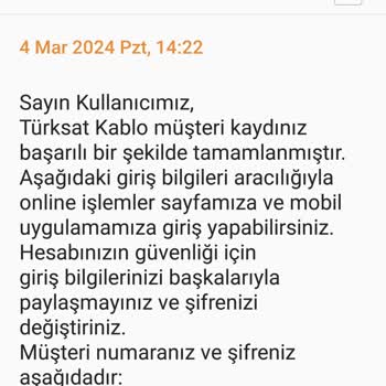 TÜRKSAT Kablo Net İnterneti Bağlamadı