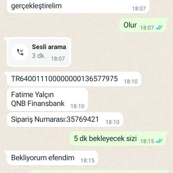 Dolap Paramın İade Edilmesini İstiyorum