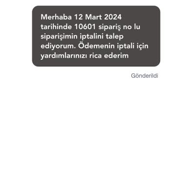 Tekin Acar Kozmetik (Kadıköy) Tekin Acar Ürün Ücret İade