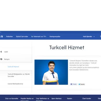 Turkcell İletişim Formu Sitesinde Yok
