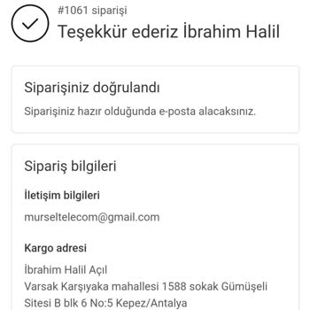 TürkHazineleri Kargom Nerede? İletişim Sorunları Yaşıyorum!