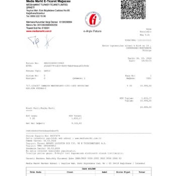 Hoover Marka Çamaşır Makinesinin Türkçe Kılavuzu Yok.