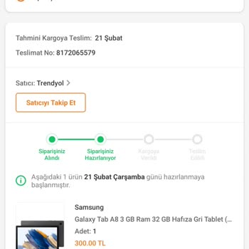 Trendyol Haksız Yere Almış Olduğum Ürünü İptal Etti.