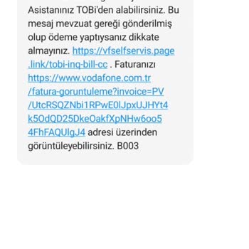 Vodafone'dan Haksız Cayma Bedeli Ve Fatura Mağduriyeti