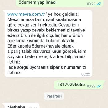 Mevra Official İadem Yapılmadı