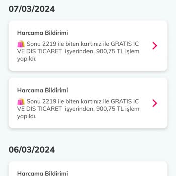 Gratis Para İadesini İstiyorum.