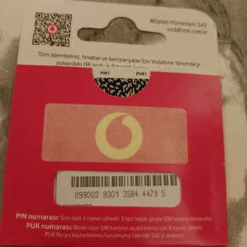 Vodafone Müşteri Hizmetleri Yetersizliği
